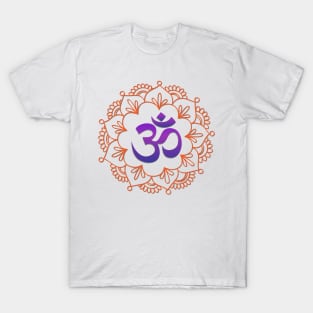 Yoga Design / Om Motif 1 T-Shirt